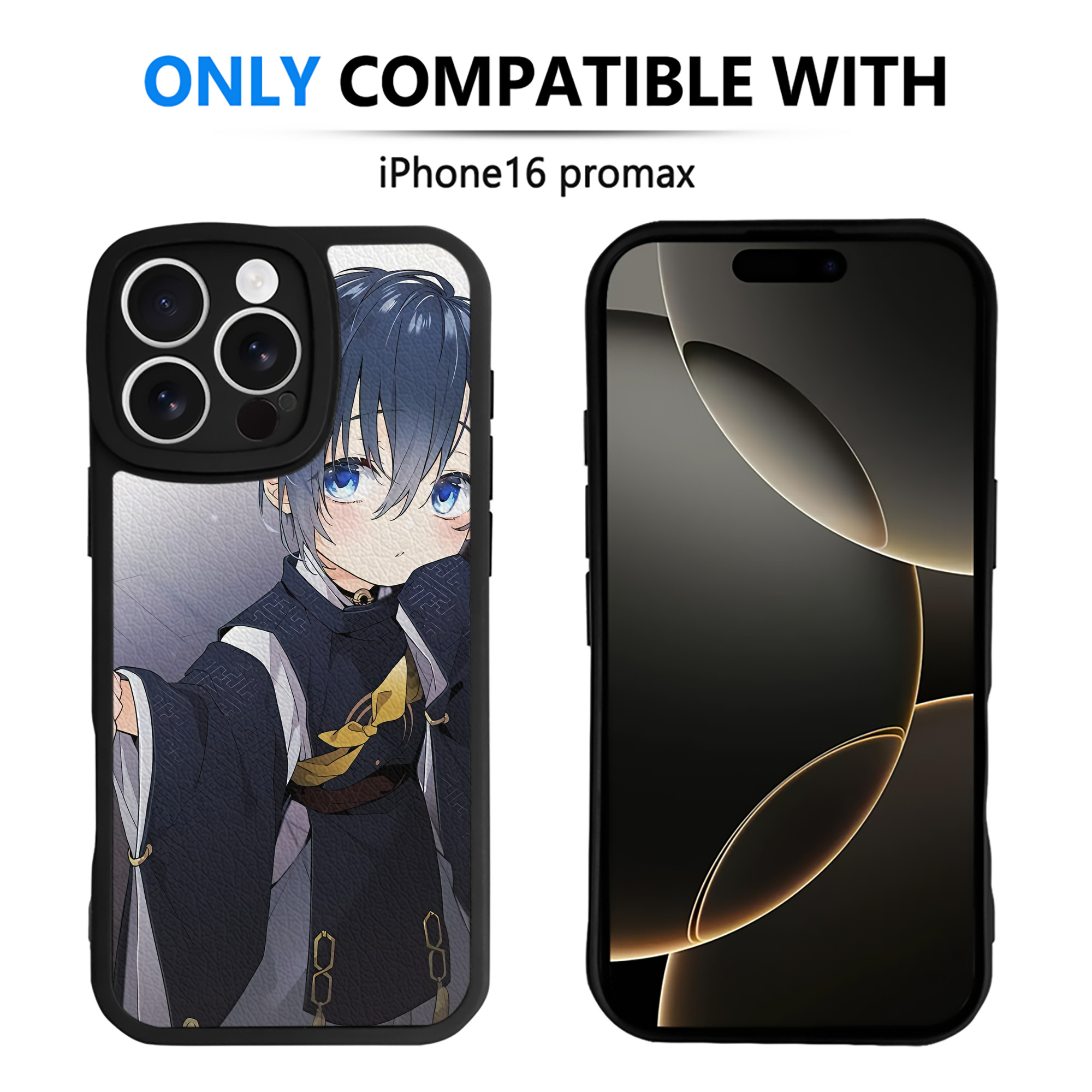 （画像用） 刀剣乱舞 Touken Ranbu 【iPhone 16シリーズ対応】シリコンスマホケース（レザー調） 材質：シリコン